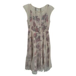 Mia Joy Girls Floral Knee Length Party‎ Dress Multicolor Size 14